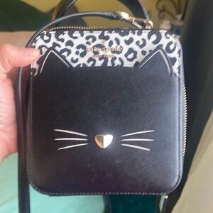Kate Spade cat purse like new
